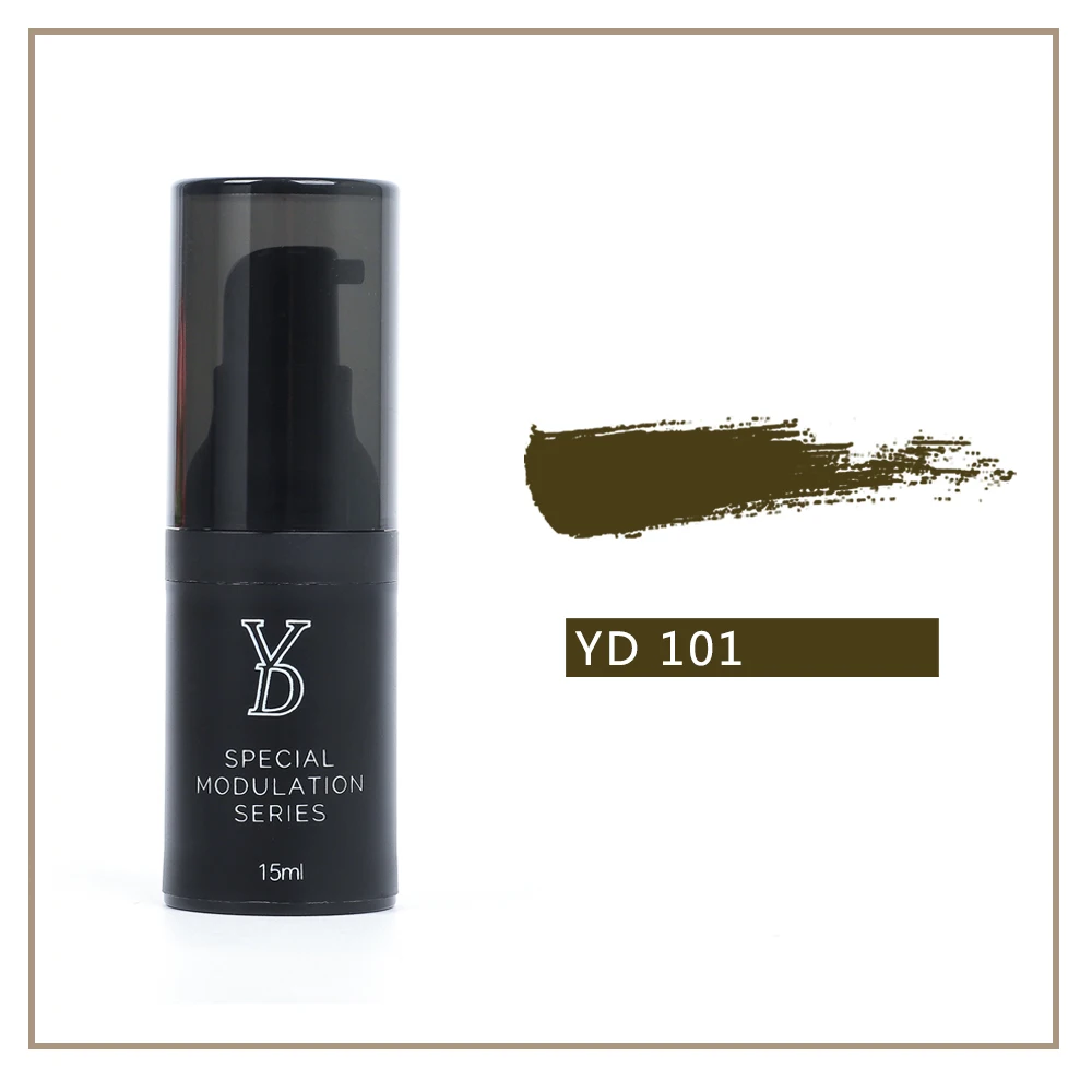 

OEM/ODM YD 15ml Permanent Makeup Cosmetic Tattoo Ink Pigment Free Sample (Khaki Brown)