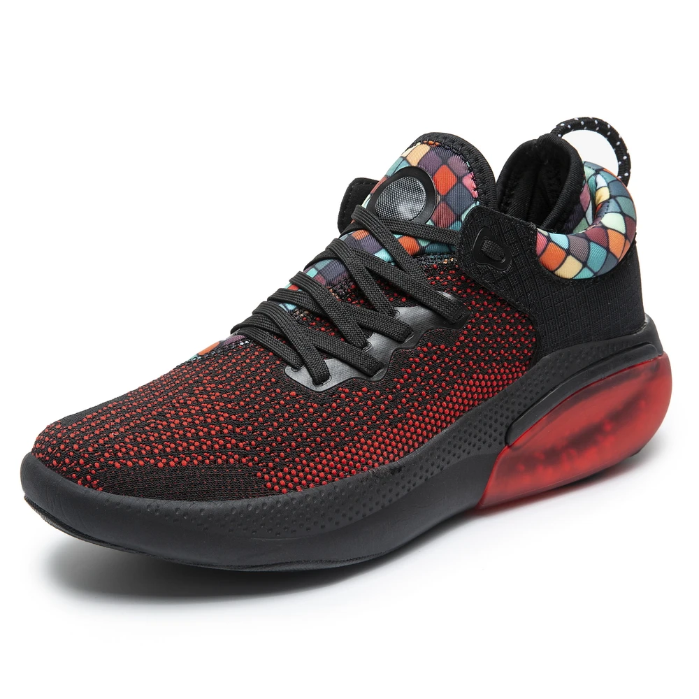 

Fall 2020 new breathable lightweight fly line particle cushioning full-length air cushion lovers running shoe