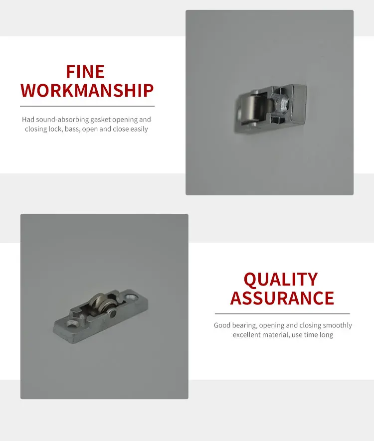High Quality Upvc Window bearing Accessories Wheels Steel Rollers Slide