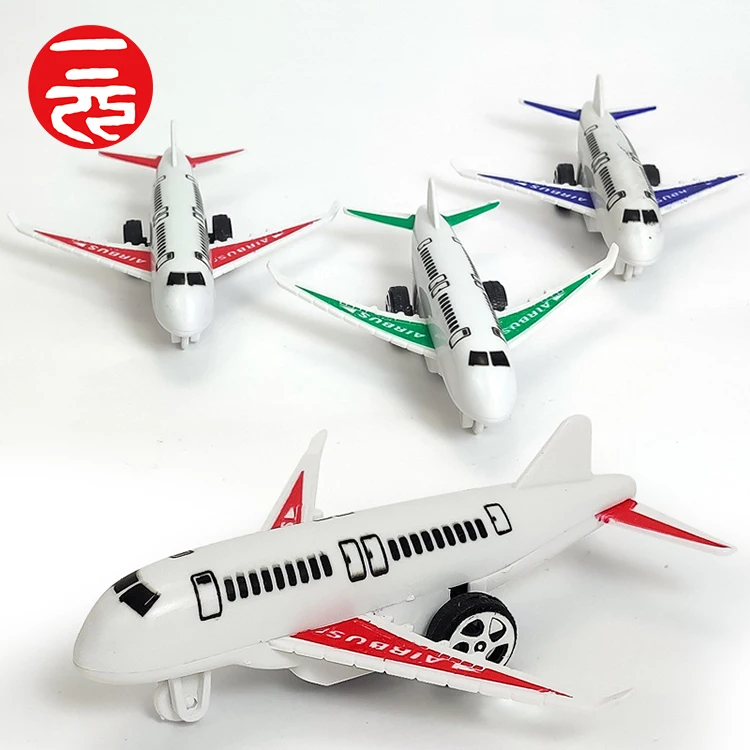 

One dollar cartoon pull back miniature toy plane for sales wholesale cheap toys