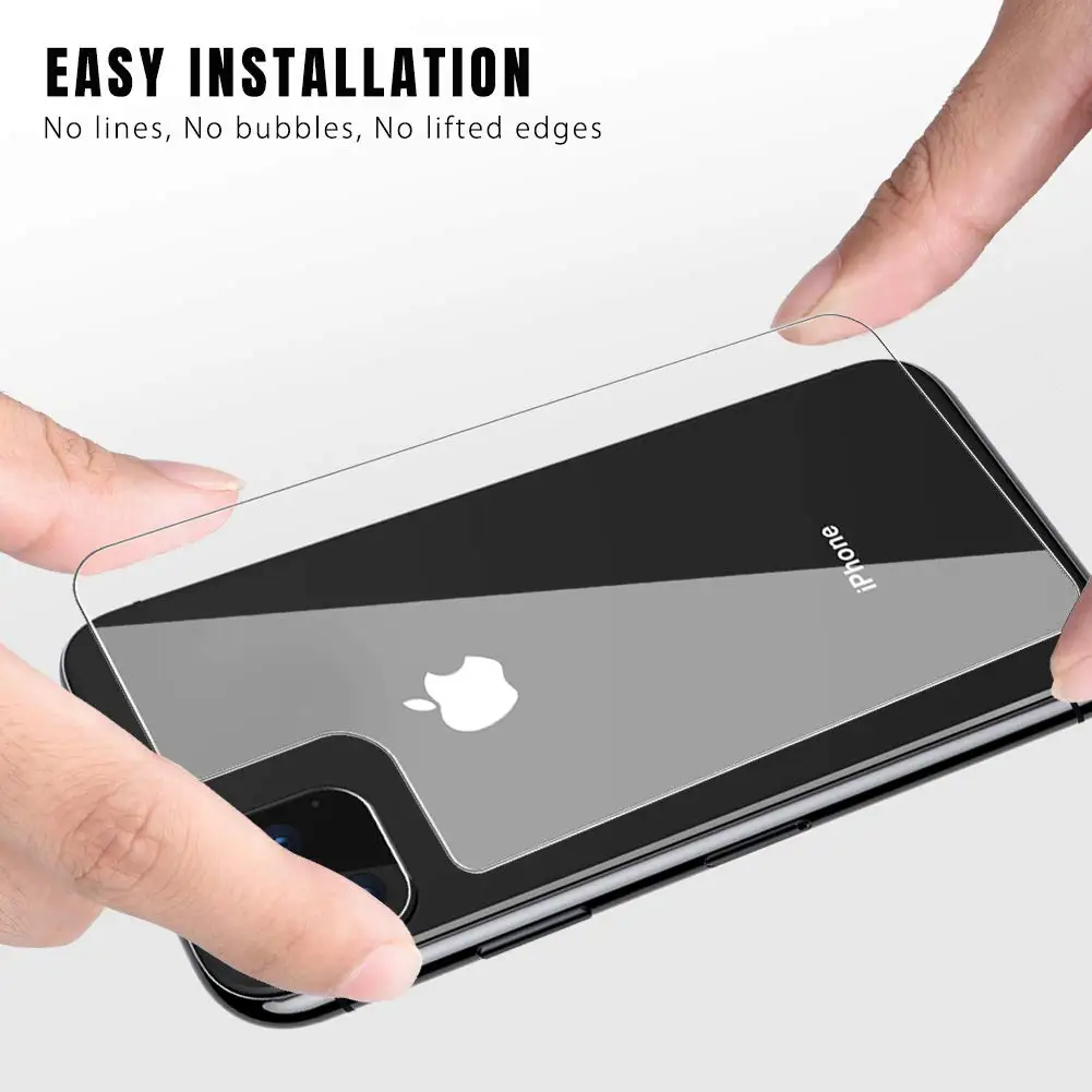 2.5d tempered glass screen protector for iPhone 11pro  back glass tempered  protector