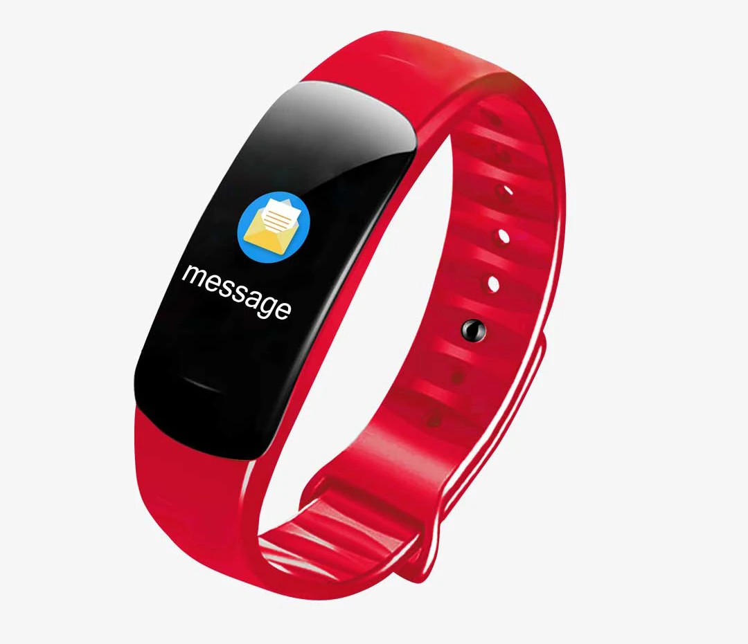 

Hot Sale Monitors Sleep heart Rate Blood Pressure Sports Watch C1plus Smart band