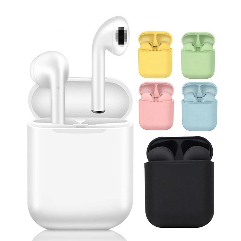 

2021 I12 Colorful Original Fone Macaron I12 Tws Earphone Wireless Earbuds