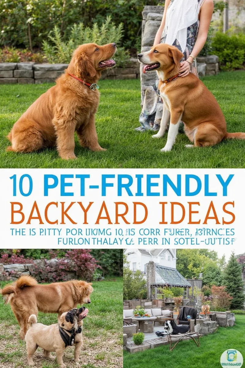 10 pet friendly backyard ideas that will make your furry friends purr fectly happy
