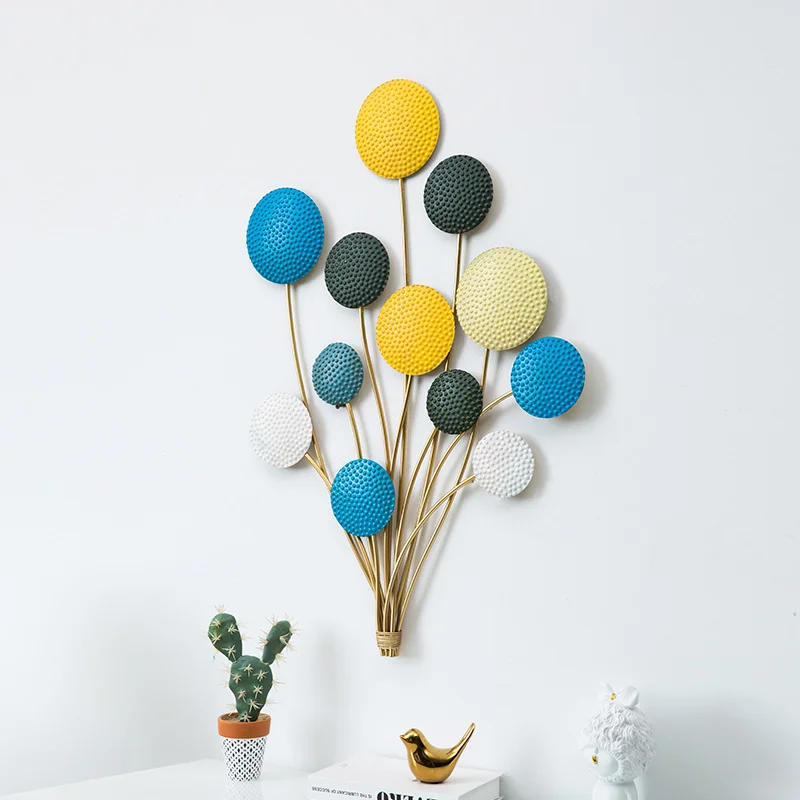 

Wholesale High Quality Modern Nordic Wall Hanging Balloon Metal Art Home Decor Party Wall Decoration, Gold