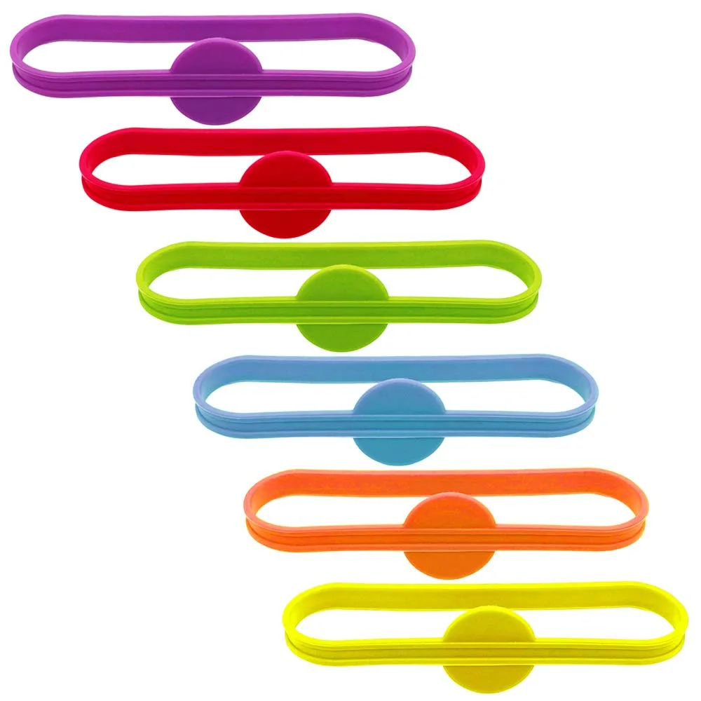 

Wine Bottle Label Glasses Drinking Tag For Bar Party Food Grade Silicone Mark