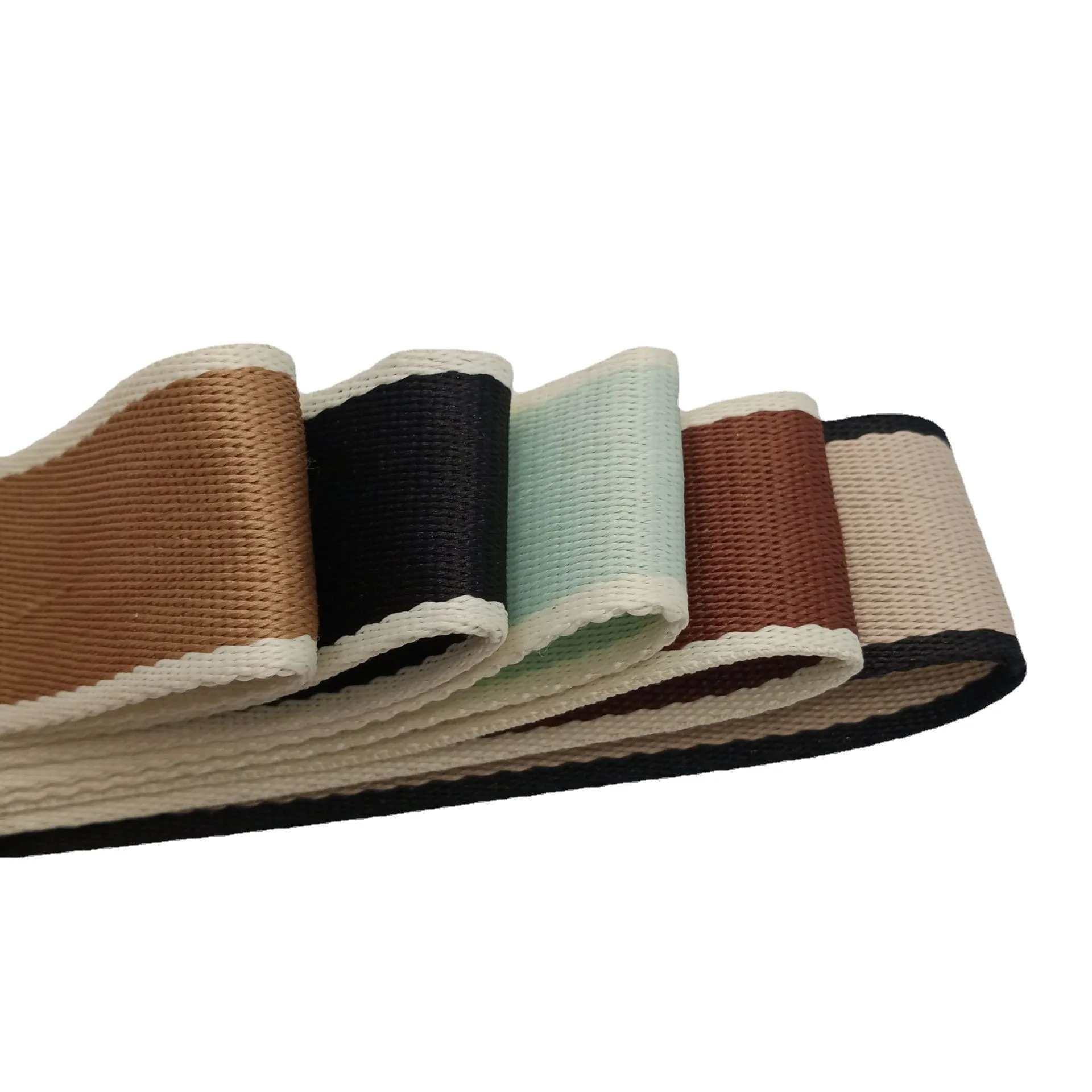 

Custom Logo Printed BCF Plain Decoration Ribbon for Bags with a Good Price
