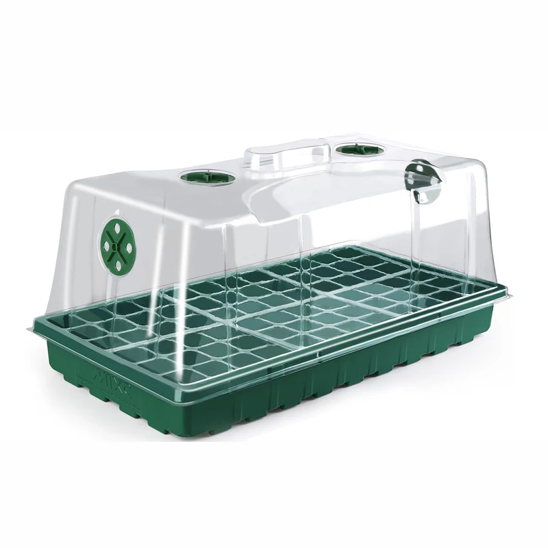 

Durable Seed Trays Germination Vegetable Plant Plastic Tray Seed Starting Cover With Dome