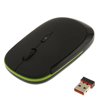 

Cheap Wholesale 2.4GHz Wireless Ultra-thin Computer Mouse Mini Universal