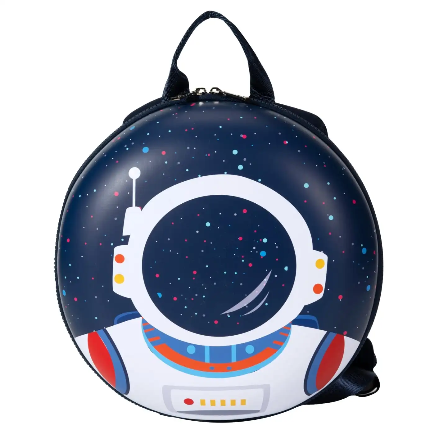 

Wholesale Customization EVA PU Round Backpack Mochila Bagpack Infantil Spaceman Toddler School bags For Kids Girls