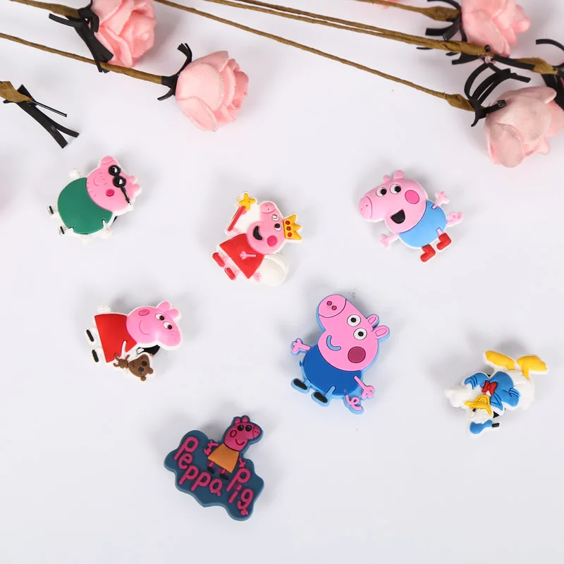 

High quality animation style design soft pvc rubber shoes lace charm customized wholesale DHL/Fedex