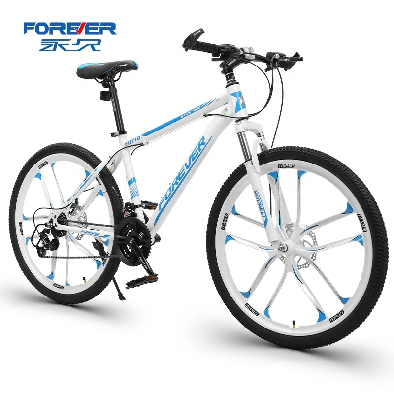 

FOREVER High quality and beautiful 24/26 inch 30 speed high carbon steel Frame Shock absorbing Mountain Bike for Men