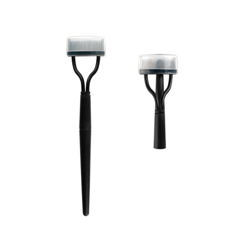 

Makeup Brush Eyelash Brush Eye Lash Separator Mascara Lift Curl Comb Beauty Makeup Cosmetic Tool Eyelash Curling Comb, Black