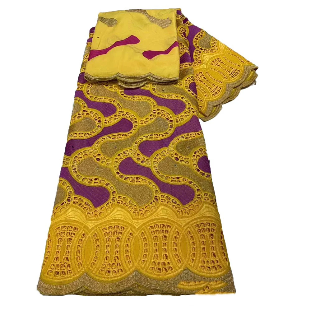 

Beautifical voile lace fabric nigerian party dress fabric cotton fabrics ML66R85, Customized