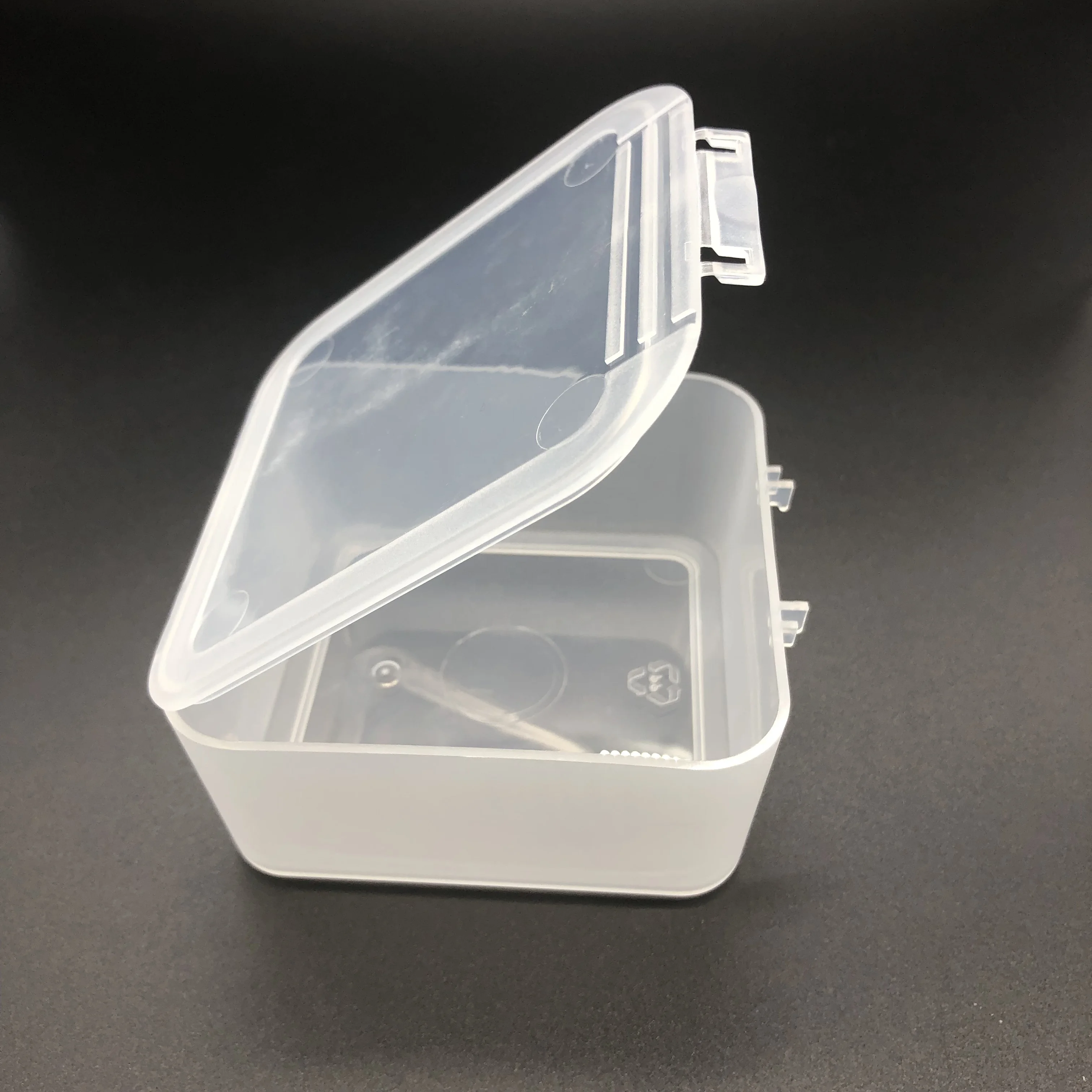 

Foldable storage divider case plastic compartment boxes with lid, Customizable