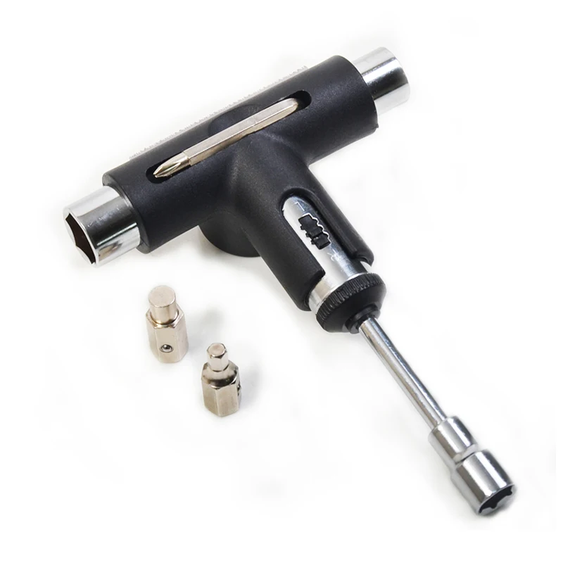 latest multi-function longboard T type skate tool for skateboard assembly