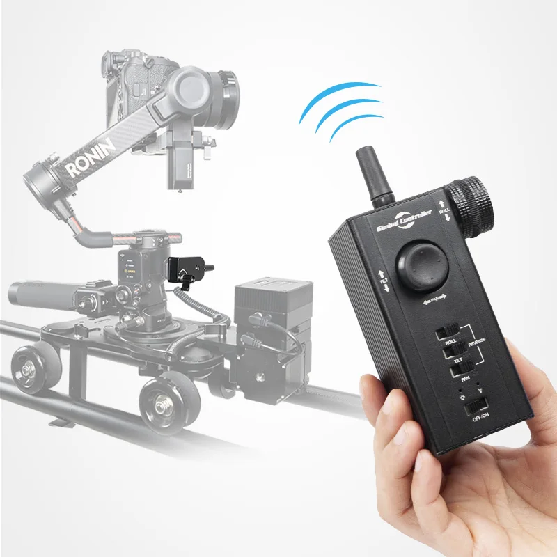 

Greenbull Remote Control Stabilizer 2.4g wireless controller Gimbal Controller RC11 for ronin s & ronin rs2, Black