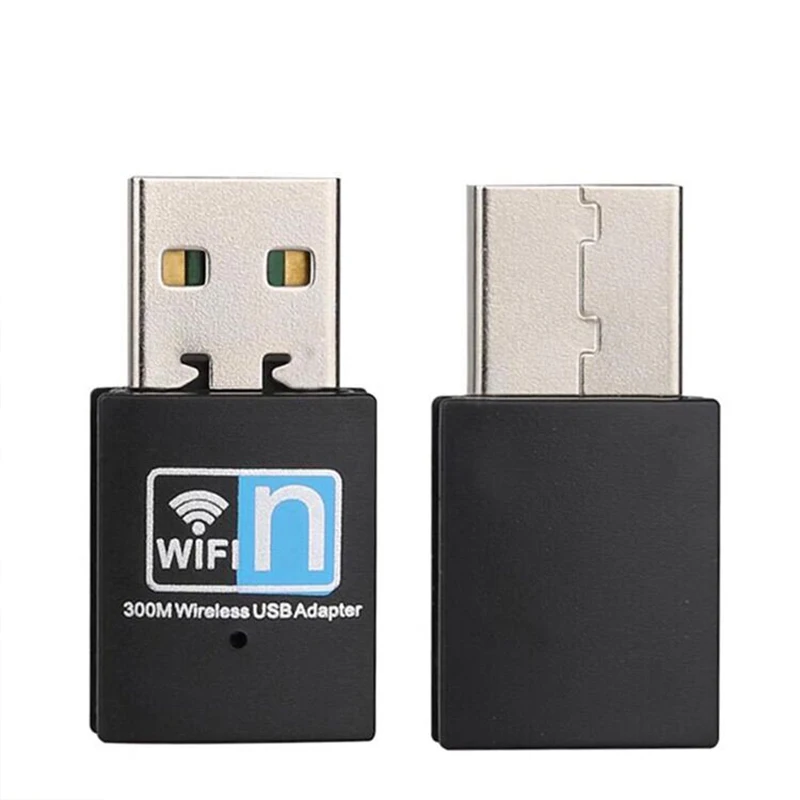 

Computer Wireless Network Receiver 300Mbps USB Wireless WiFi Dongle
