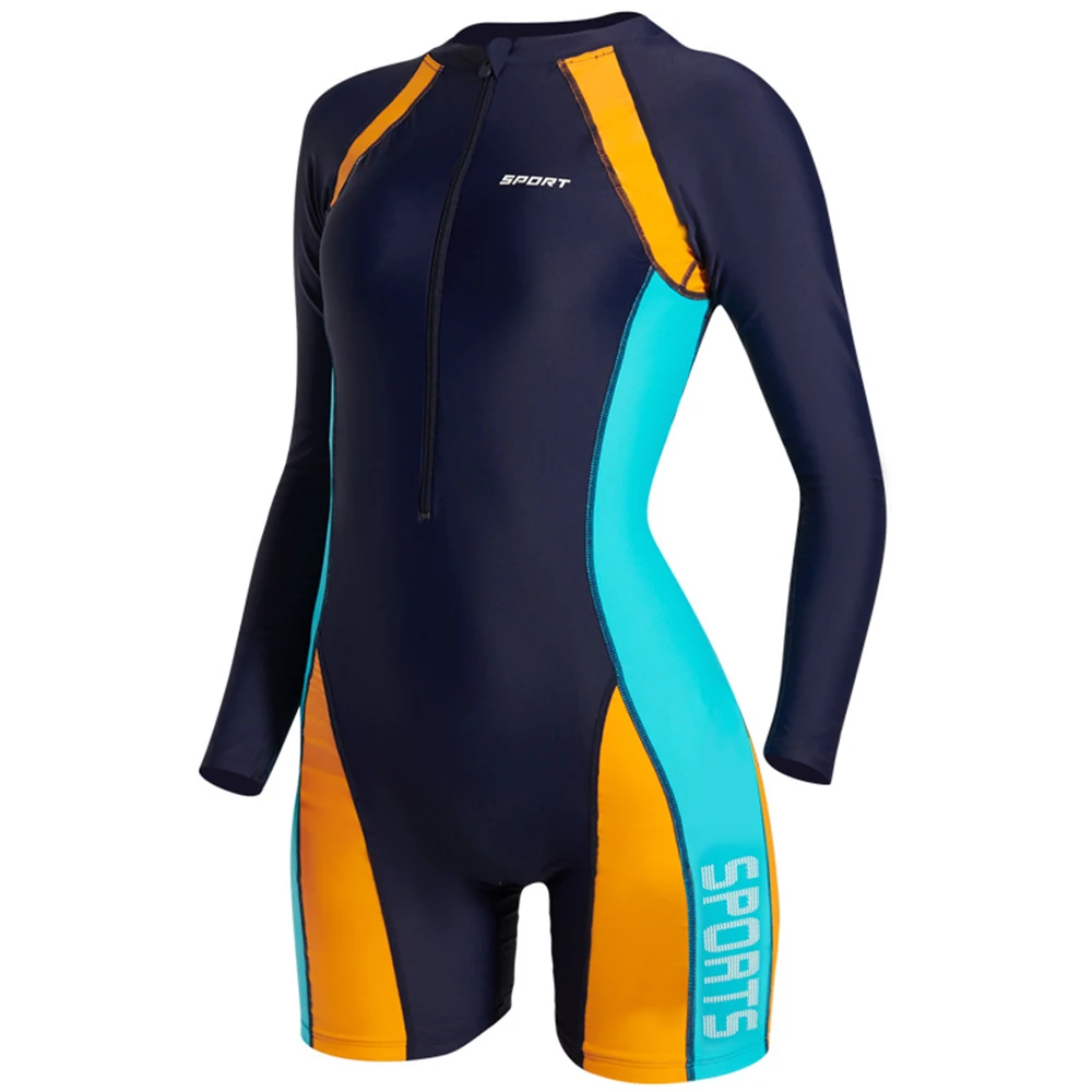 

FunFishing Women short sleeve diving neoprene suit customize fat lady diving wetsuit