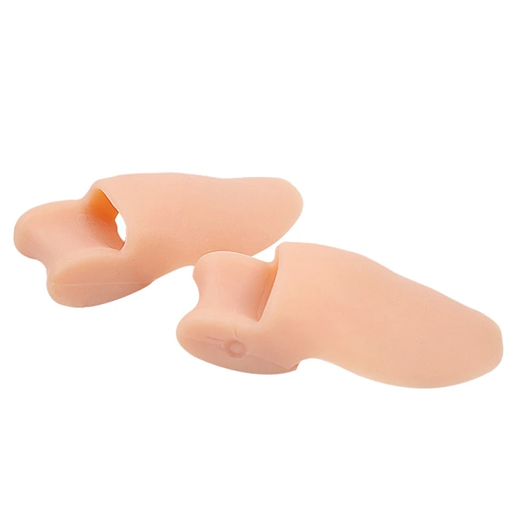 

Manufacture Foot Splint Gel Neoprene Bunion Toe Corrector Support Silicone Gel Big Toe Separator, Skin tone, white