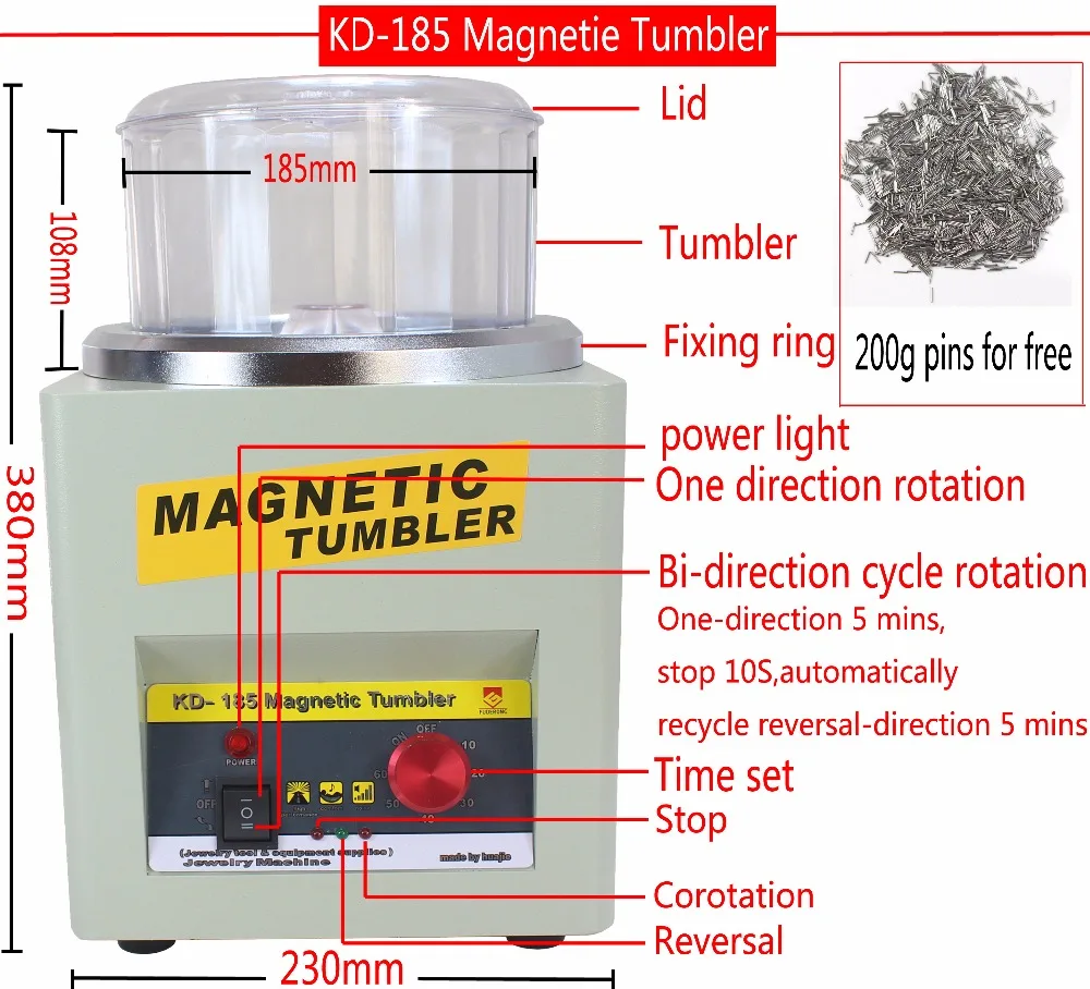 
arbe yasui kyngty mini turbo kt 185 kt 280 KT 360 rotary 0.3-0.5 pin20 oz tumbler magnet magnetic tumbler kt130 magnetic tumbler 