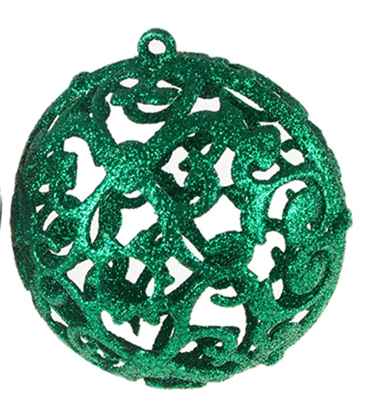 Christmas Decorations Green Wholesale Christmas Ornaments Hollow