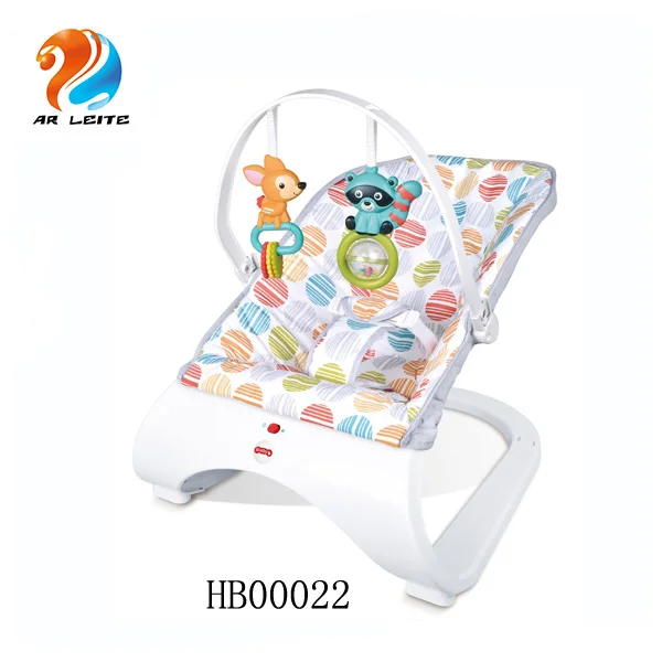 baby musical rocker with hanging toys