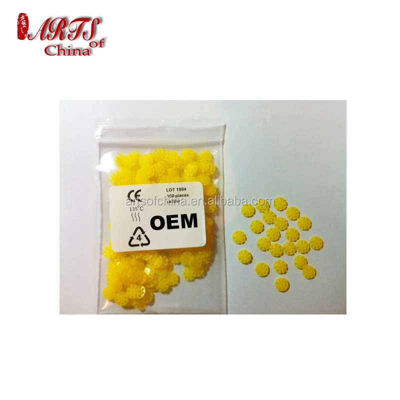 Aoo Endodontic Root Canal Silicone Rubber File Dental Endo Stopper