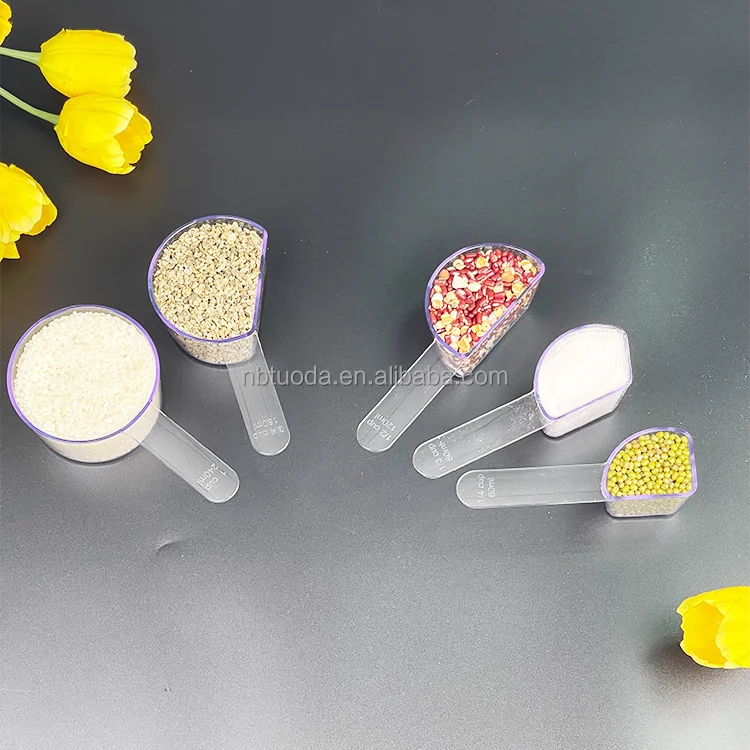 

Manufacturer Modern Transparent Measuring Cup Plastic Measuring Cups Spoons Set For Baking