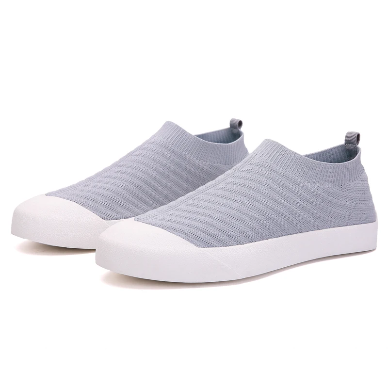 

Shoes High Quality slip on Ladies Men's Sneakers Breathable Sport Shoes Flying adult Shoes Sports