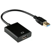 

USB 3.0 to HDMI Converter Graphic Adapter Multi Display Cable HD 1080P for PC Notebook Projector HDTV