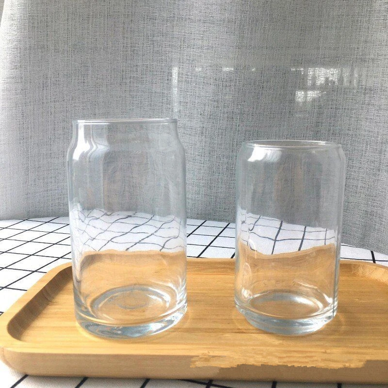 

Wholesale Hot Selling 11oz Lead-Free Beer Can Shaped Glass Cup 16oz