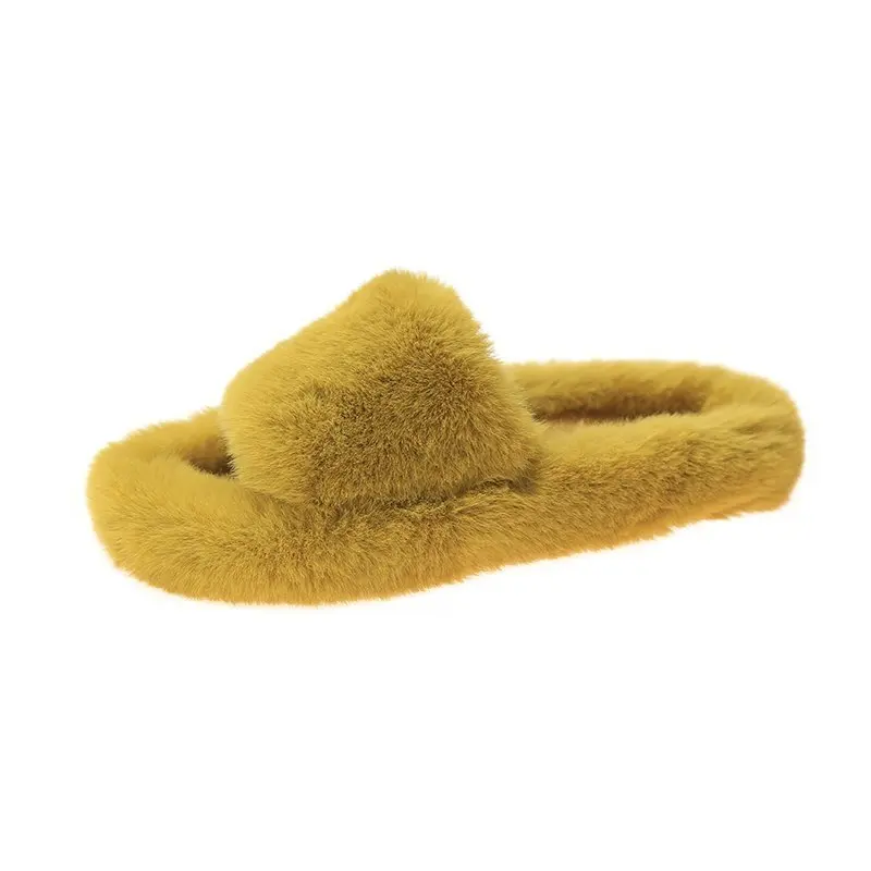 

Winter warm women slipper Rubber plush lady slipper, Optional
