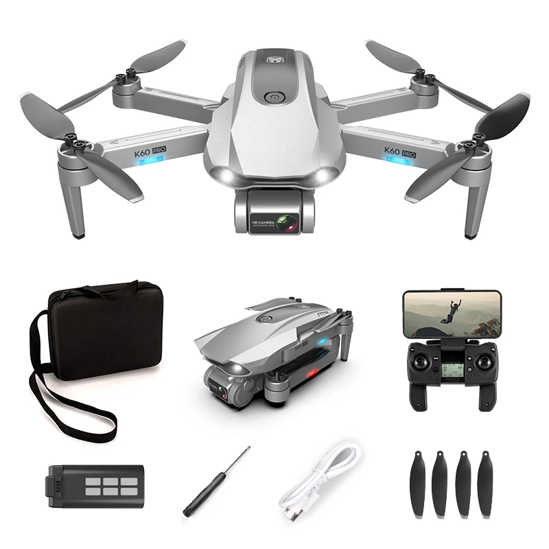 

K60 pro drone GPS FOLDABLE 6K HD camera 5G 30MINTES FLYING TIME 1200 M distance control drone K60 PRO
