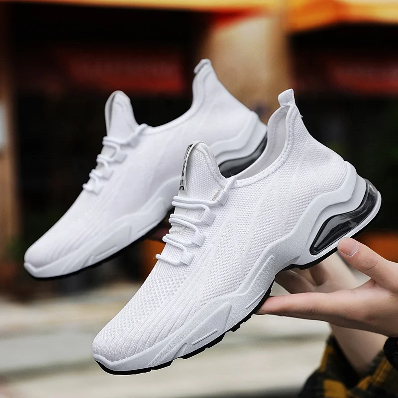 

Q10 Shoes Zapatos Para Caminar Zapatos Gruesos Para Hombres Zapatos White Men's casual shoes sneakers, Black, white and beige