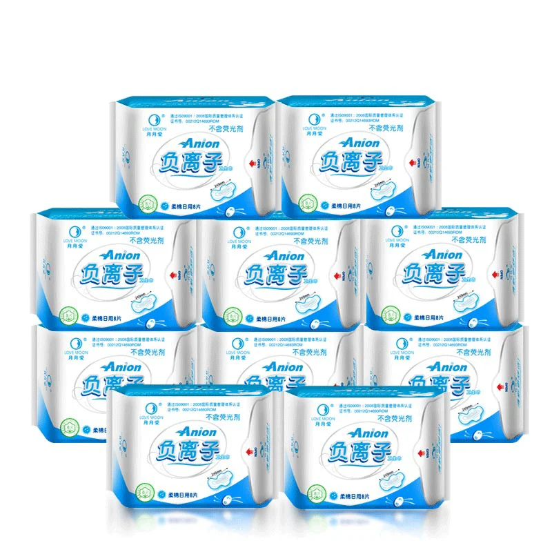 

Hot Selling Wholesale Disposable waterproof Anion Sanitary Napkin Types Of Sanitary Pads
