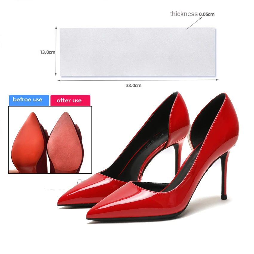 

Sole Sticker High Quality Anti Slip Tape Transparent Self Adhesive Shoe Ground Grips for High Heels Outsoles Protector HA01520