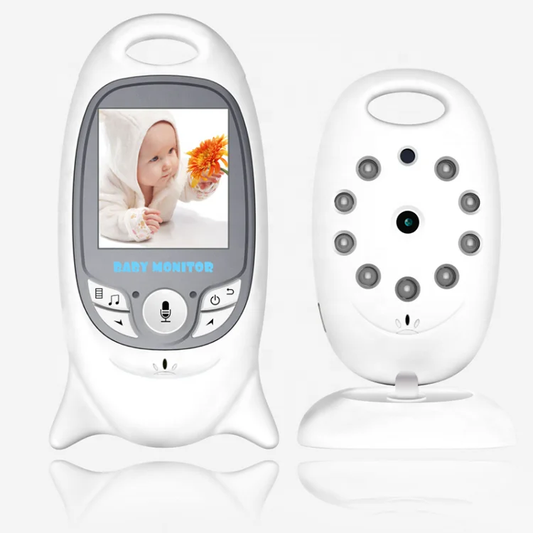 
Video Baby Monitor with Digital Camera, Long Range, Room Temperature, Infrared Night Vision, 2 Way Talk Back, Lullabies and High 