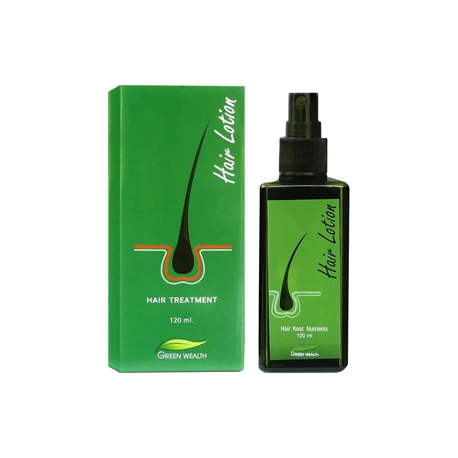 

Hair Lotion High quality hair care repair Scalp treatment 100% Hair Growth Oil, Green