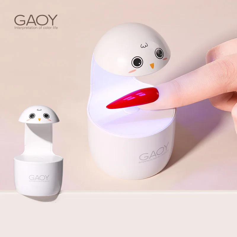 

2022 wholesale mini led nails lamp, ohara nail sticker gel kit w lamp, sun uv nail lamp for nail art