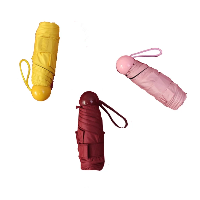 

2019 cheap advertising popular capsule umbrella, Customized color