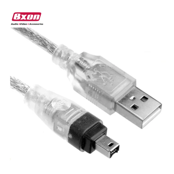 

1.5m usb cable firewire cable USB to 4 pin ieee 1394 Firewire data cable