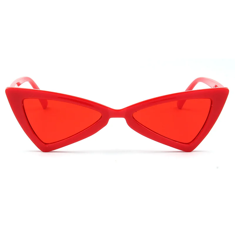 

high point slim retro cat eyewear lens shape UV400 women Sunglasses, Can be customized