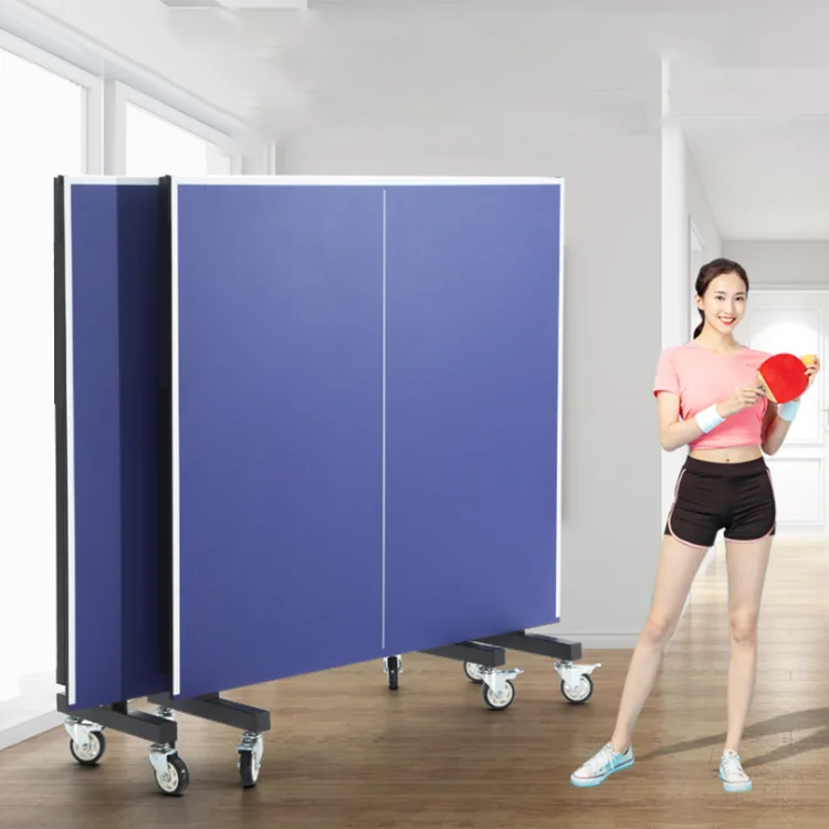 

Chinese Factory Hot Sale Best Professional Indoor Folding Folded Ping Pong Table Tennis, Blue