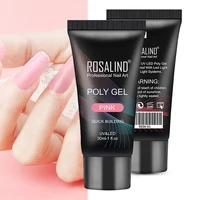 

Rosalind private label 30ml nail extension polygel soak off quick acrylic poly gel builder gel polish for nail art salon