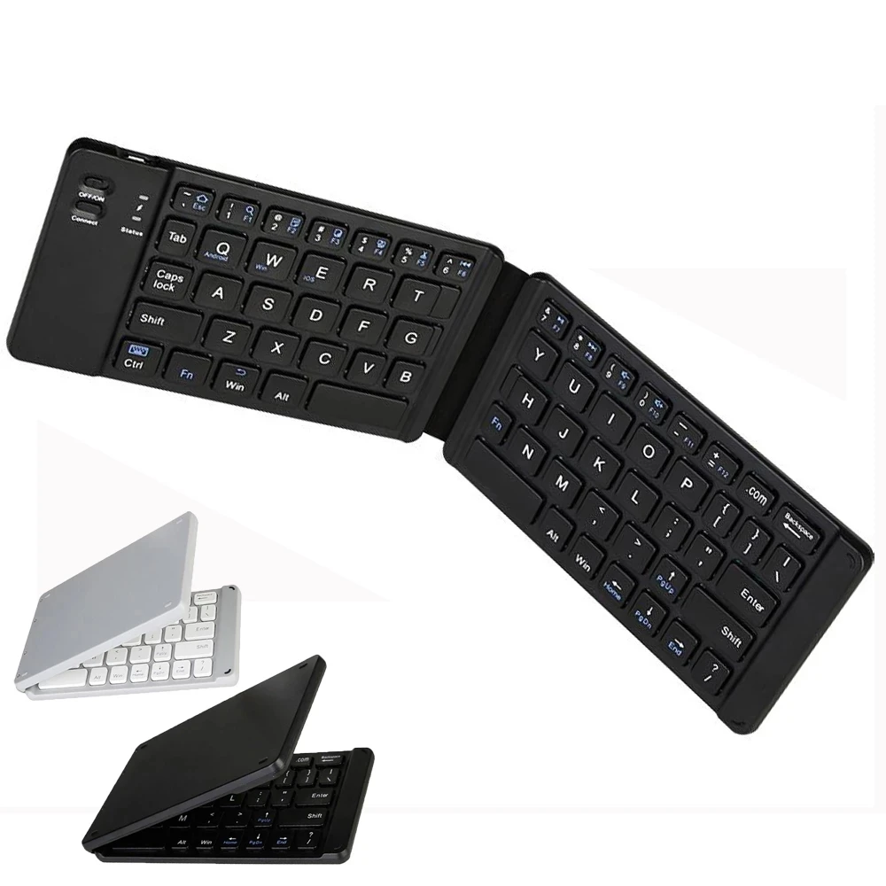 

Foldable wireless Touchpad Keyboard For Ipad Ios Android Portable Folding Keyboard