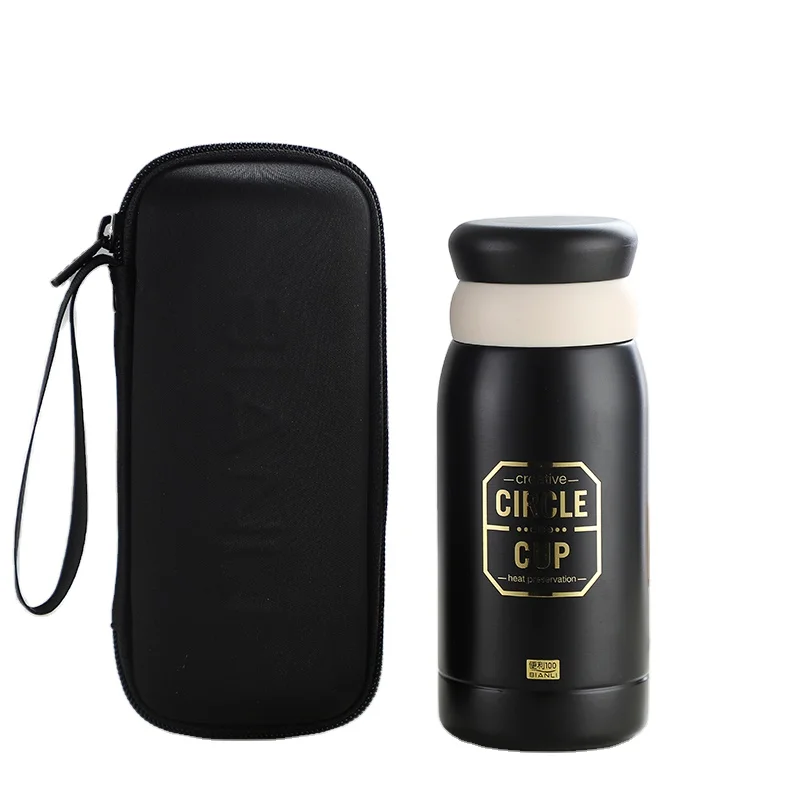 

300ml 10oz Wholesale Multifunctional Double Wall SUS 304 Vacuum Bottle Insulated Mug Thermos Flask Gift Set With Tea Strainer