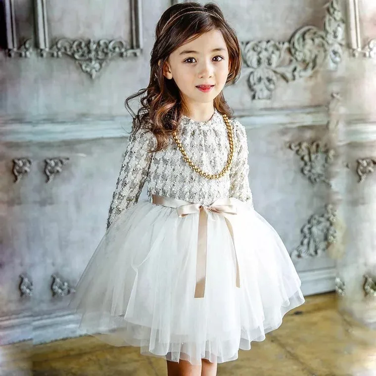Красивые детские модные платья