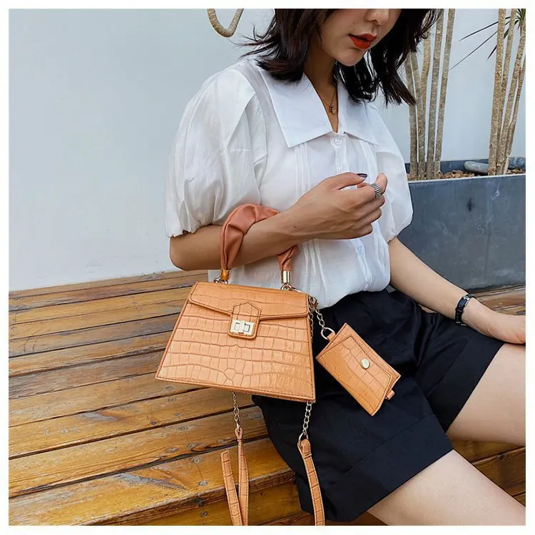 

Classical French Hand Bag 2021 Ladies Women Bags Women Handbags Ladies Shoulder, White, black, orange, purple