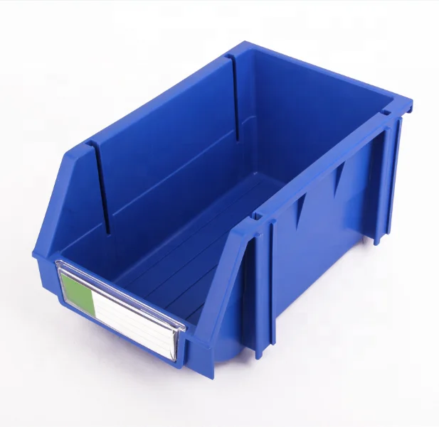 ISO Industrial warehouse plastic stackable storage bin & box